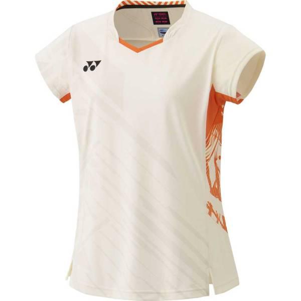 楽天市場】ヨネックス ウィメンズゲームシャツ タンゴレッド Yonex