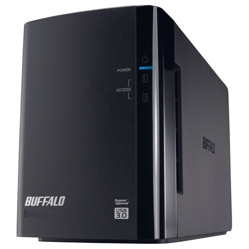ミラーリング機能搭載 USB3.0用 外付けハードディスク 2ドライブモデル 4TB