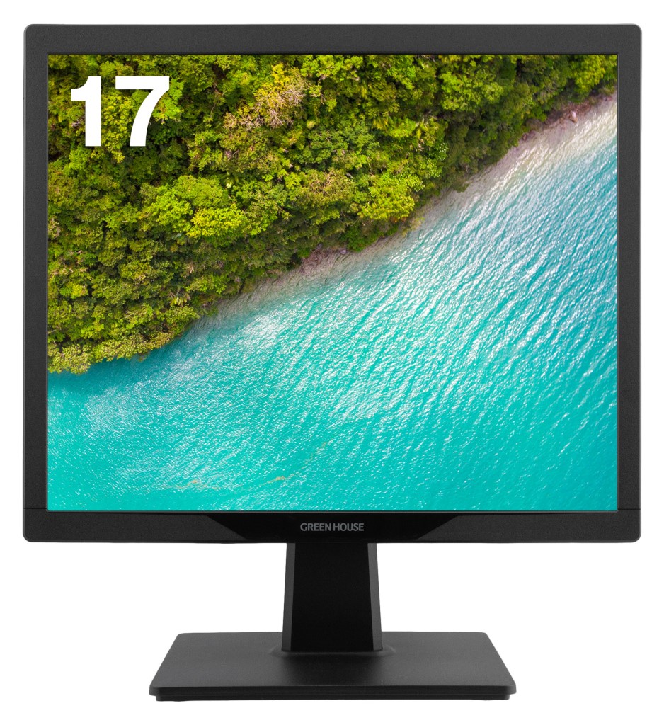 デリバリー保守付き17型スクエアディスプレイ VGA/HDMI/1280x1024/ブラック/5年保証
