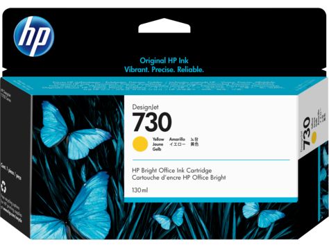 HP730 インキ薬莢 黄色 130ml