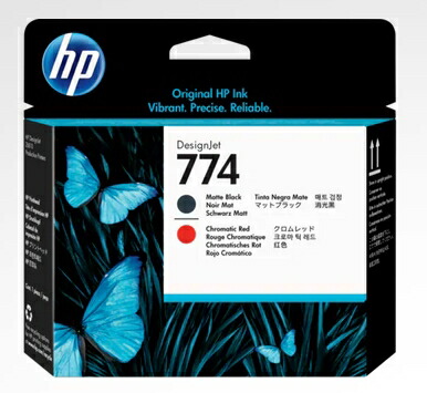 HP 774 刷り上げる上端 MK/CR 赤いこと