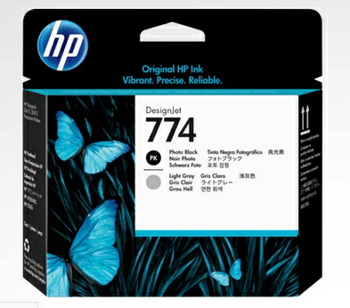 HP 774 刷り上げる上端 PK/Lg