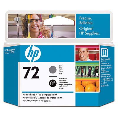 HP72 プリントヘッド グレー/フォトブラック