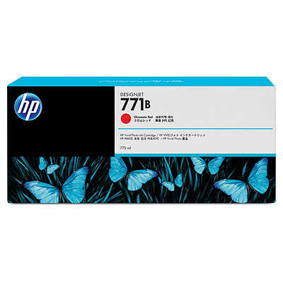 HP771B インキ薬莢 赤いこと