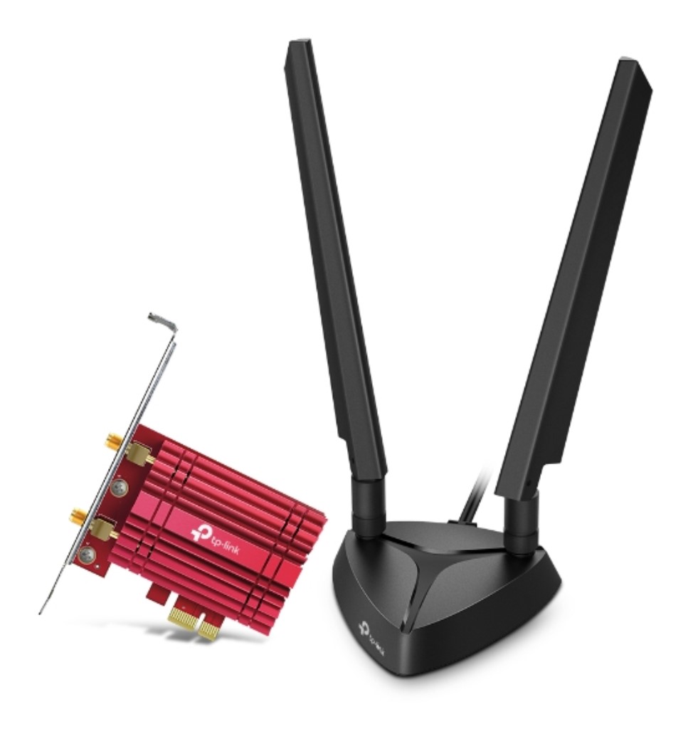 AXE5400 Wi-Fi 6E Bluetooth 5.2 PCIeアダプタ
