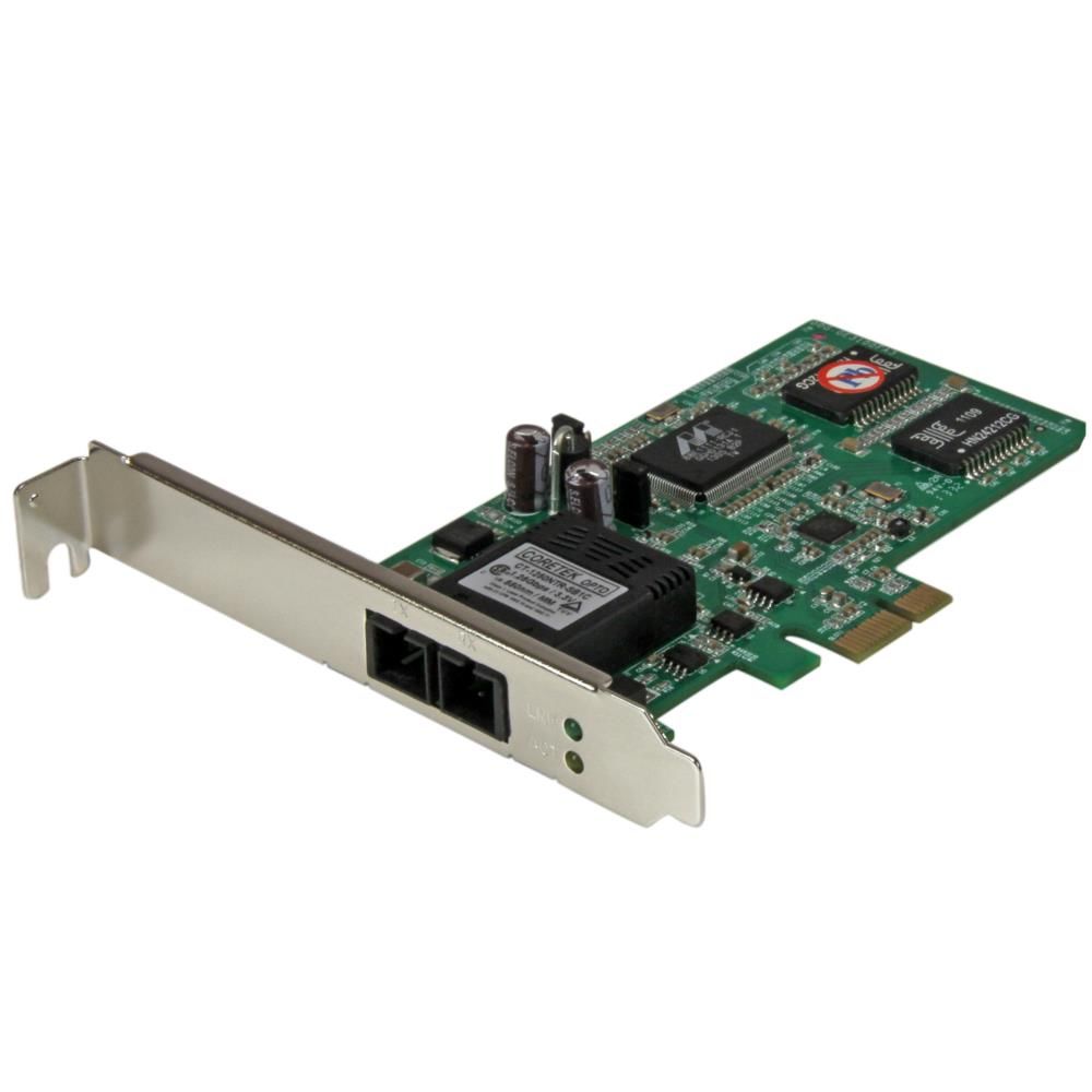 PCI Express対応マルチモード2芯SC光ファイバー使用ギガビットイーサネット ネットワークカードアダプタ NIC 550m