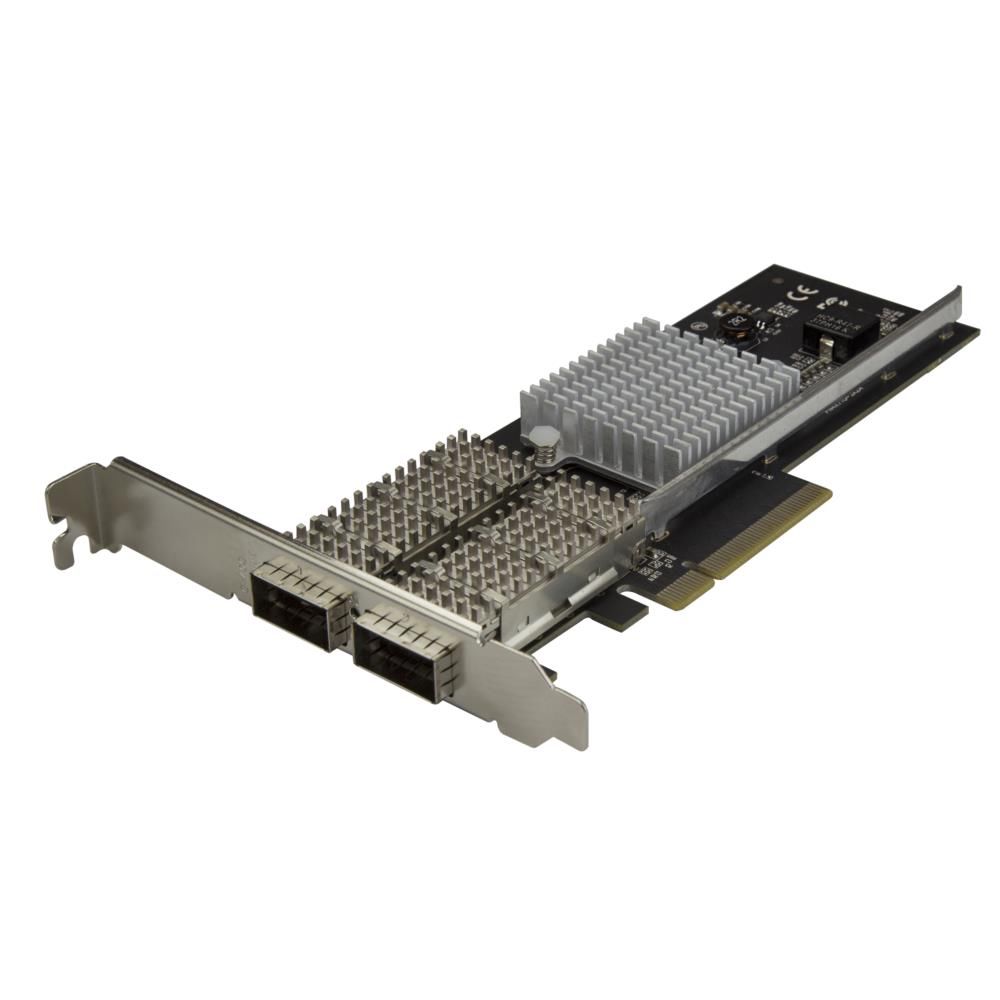 デュアルポートQSFP+サーバーNICカード PCI Express対応 Intel XL710チップ搭載 40Gbネットワークインターフェースカード|123market 店