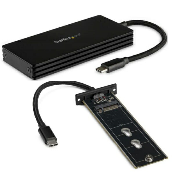 StarTech.com USB接続 M.2 NGFF SATA SSD対応デュアルスロットアダプタケース USB 3.1(10Gbps)接続 ケーブル付属 RAID対応 SM22BU31C3R Amazon.co.jp: StarTech.com USB接続 M.2 NGFF SATA SSD対応
