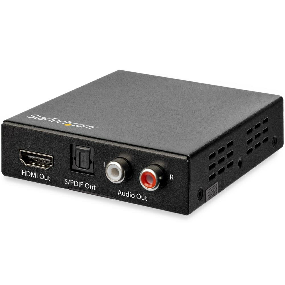 HDMIデジタルオーディオ音声分離器 4K/60Hz対応 HDR HDMI/Toslink光デジタル/RCAサウンドをサポート