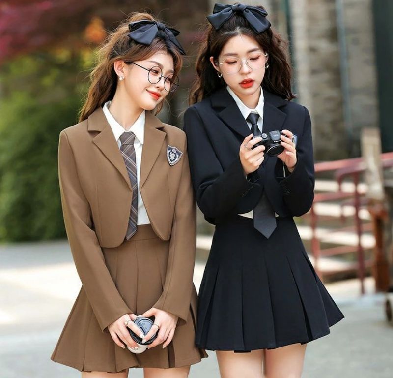 楽天市場】韓国 卒業式 スーツ 女の子 卒服 韓国 制服 高校生 入学式