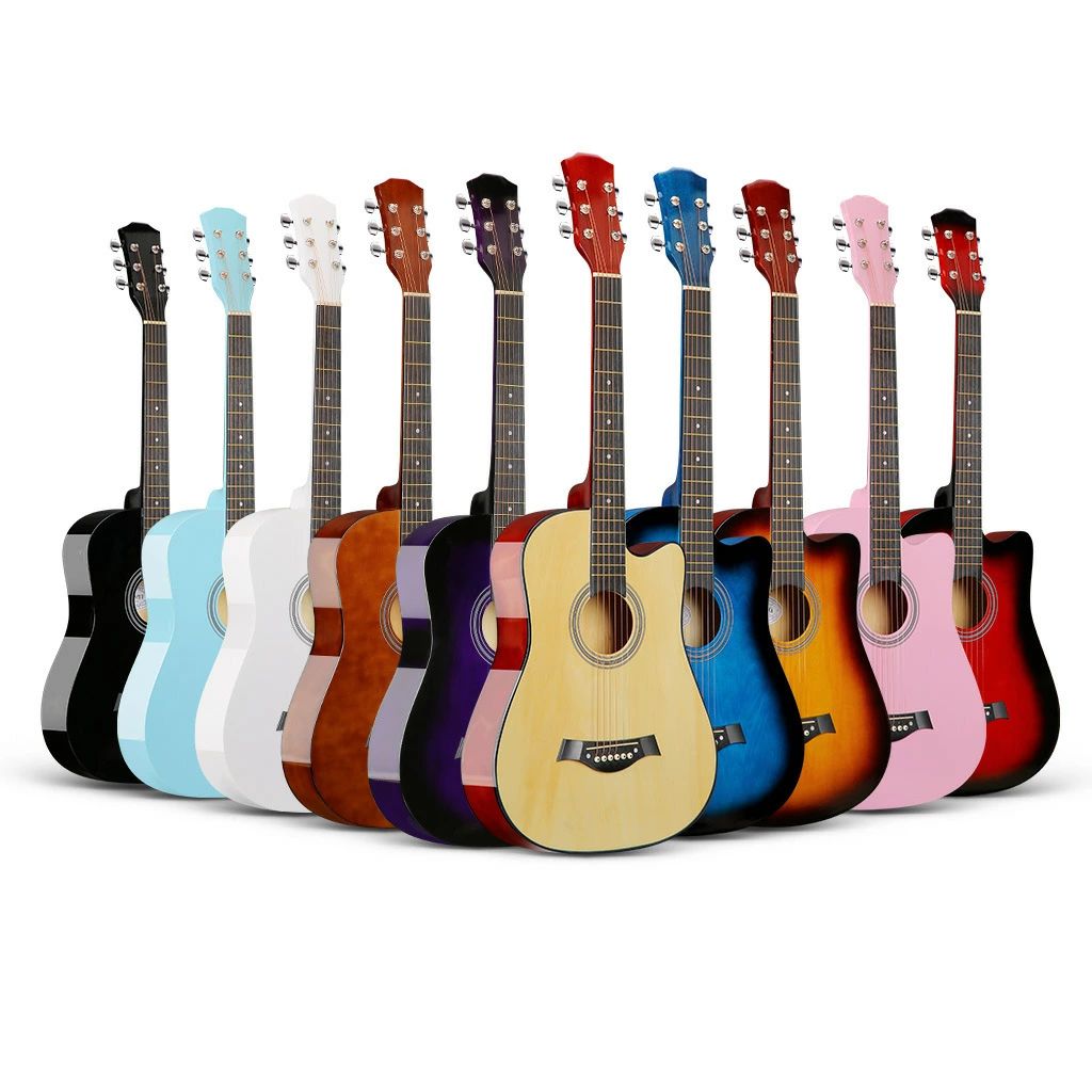 アコースティックギター ナチュラル色 ギターケース付き 楽天市場】初心者38インチ アコギ かわいい おしゃれ 弦 ケース