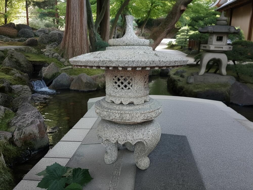 角雪見灯篭 角雪見灯篭 二組 (ターコイズ様注文分)