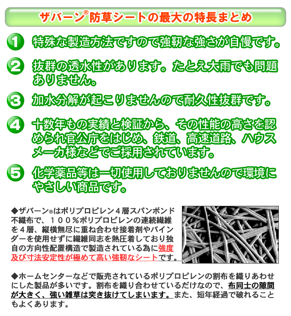 正規店仕入れの 楽天市場 3個購入で送料無料 米国デュポン社製 ザバーン防草シート ２４０ リバーシブルタイプ 強力タイプ ブラック ブラウン １ｍ ３０ｍ 石のさかい 楽天市場店 数量限定 Www Lexusoman Com