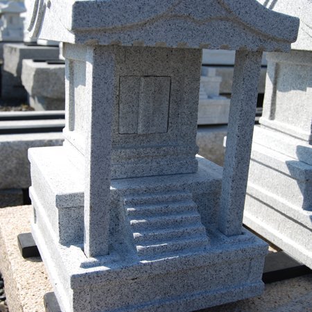 氏神 神棚 神具 お狐狸 石宮 2.5尺（石宮 御前上等型）【掛け目物につき、送りとどける申し合わせ・梱包業等により納期は後日ご申しつたえるいたします！】荷造り委員会5000円別途