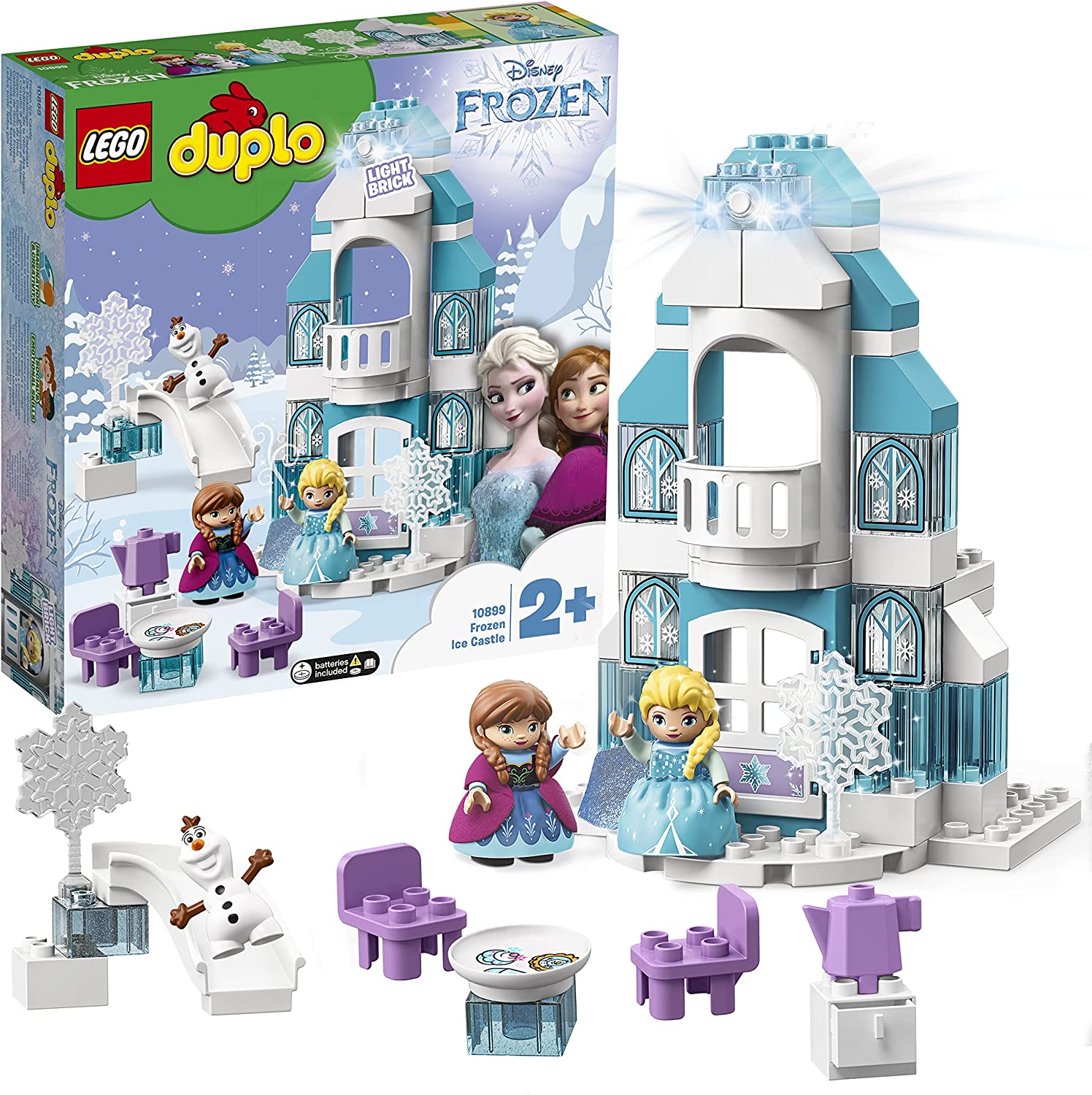レゴ(LEGO) デュプロ アナと雪の統治女王 光る! エルサのアイスキャッスル 10899