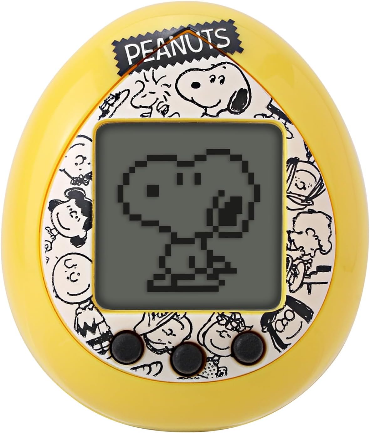 PEANUTS TAMAGOTCHI スヌーピー犬小屋付き スヌーピーの犬小屋型シリコンケースまでかわいい“たまごっち