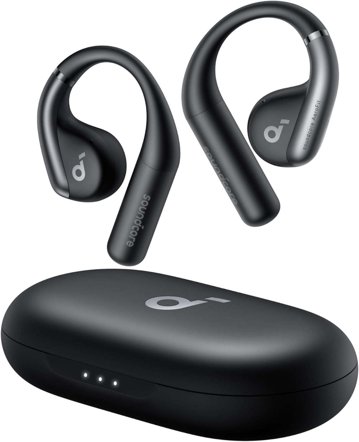 月間優良ショップ受賞店 Anker Soundcore AeroFit(Bluetooth 5.3)【オープンイヤー型ワイヤレスイヤホン / IP57防塵防水規格/ 最大42時間再生 / マルチポイント接続/PSE技術基準適合】ブラック|14promo