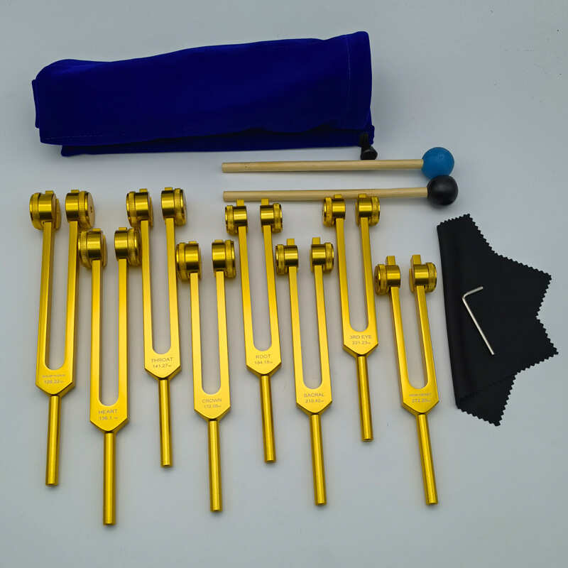 美品 惑星周波数音叉 10本セット 音叉ヒーリング チューニングフォーク付き 楽天市場】チューニングフォーク 8本セット 瞑想グッズ 音叉