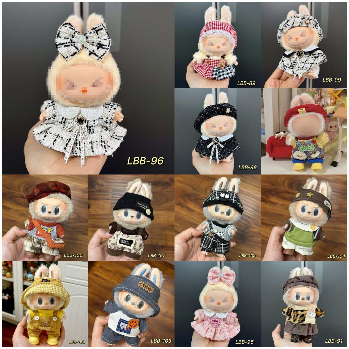 POP MART LABUBU 帽子付きぬいぐるみ 楽天市場】【福袋 限定】ラブラブ 帽子 全10種セット ランダム