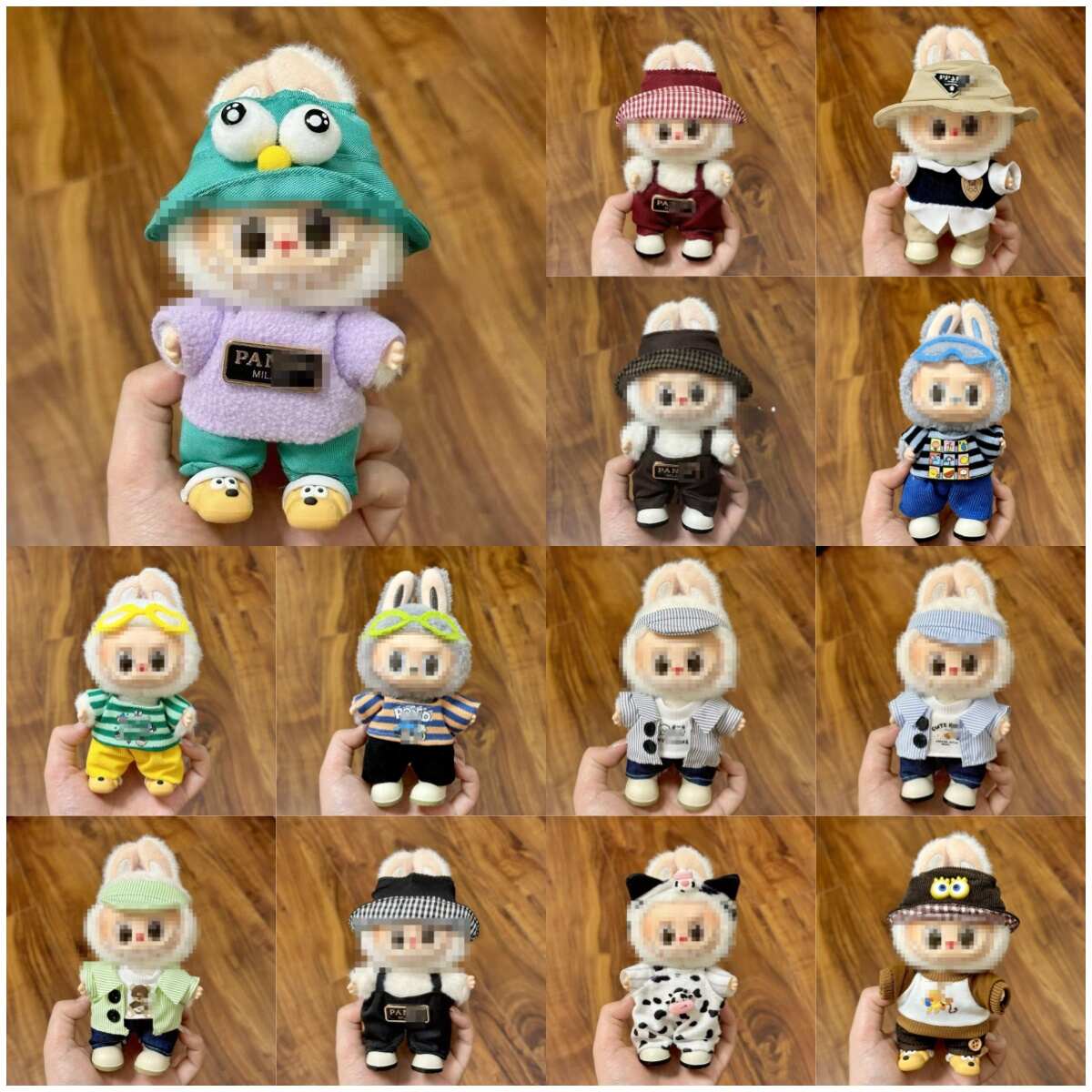 POP MART LABUBU 帽子付きぬいぐるみ 正規品】 THE MONSTERS FALL IN WILD ラブブ Labubu ぬいぐるみ