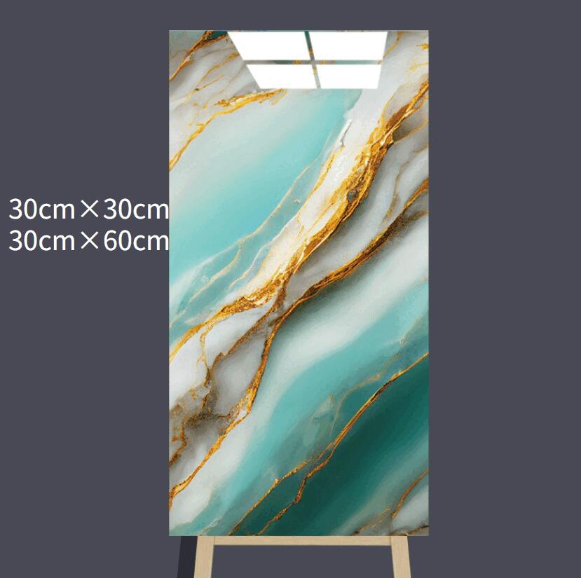 【10枚/20枚50枚セット】30&times;30cm / 30&times;60cm セルフアドヒーシブ タイルシート 防水・防湿 マーブル調 壁貼り 自粘式 壁紙 リフォーム DIYインテリアに最適｜ヤスイショップ