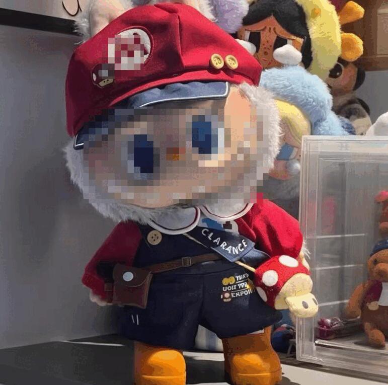 楽天市場】ラブブ 17cm 緑カラーコーデセット 4点 帽子＋