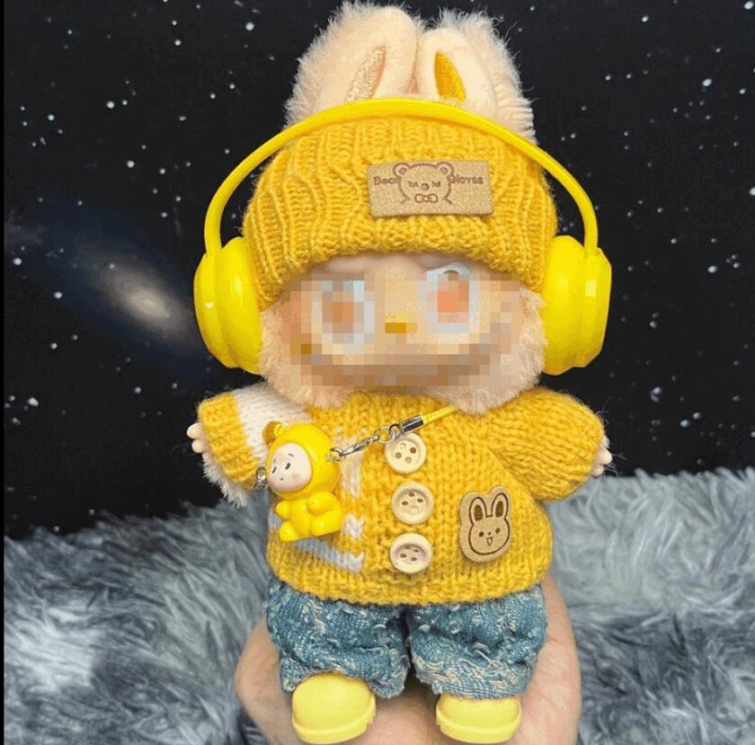 ☆ 〇〇ページ ラブブ用 コスチューム 緑5点セット まとめて用 ☆ 〇〇