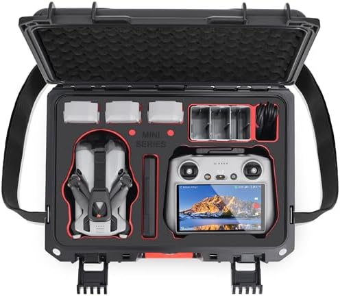 DJI相応うMini 5 Pro容れもの RC2/RC-N3変速機機相応う耐衝撃EVA原料品旅するアウトドア納めるバッグドローンアクセサリー全針路保護すること