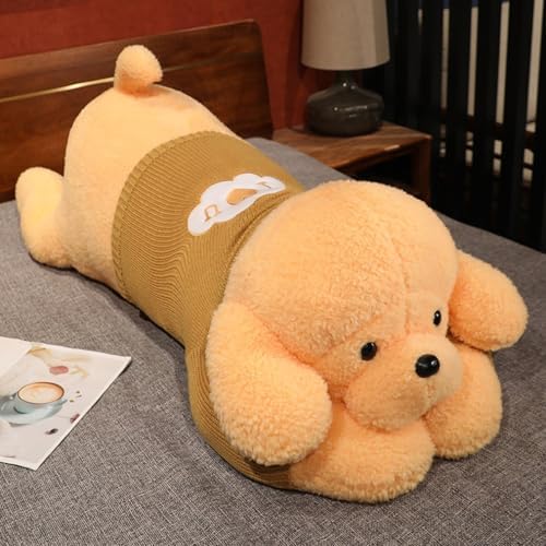 犬ぬいぐるみ 抱き枕 90糎 愛くるしげ 室内装飾 差し上げ物 生まれ落ちる日 赤ちゃん用 座布団 緊迫状態切り上げる 高品質 綿織物原料品