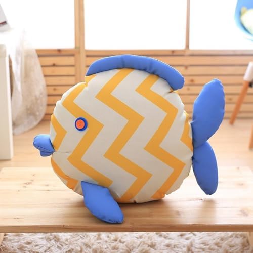 ぬいぐるみ抱き枕 熱帯魚 ソファー背当て 大きい 丸っこい 動物 可愛い アニマル 抱き枕 インテリア プレゼント ギフト 軽量 高品質 洗える