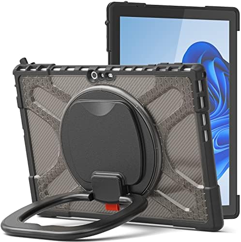 Surface GO4 GO3 GO2 GO ケース 360°回転スタンド 耐衝撃 PC+TPU素材 子供用 防塵 多機能 実用 強