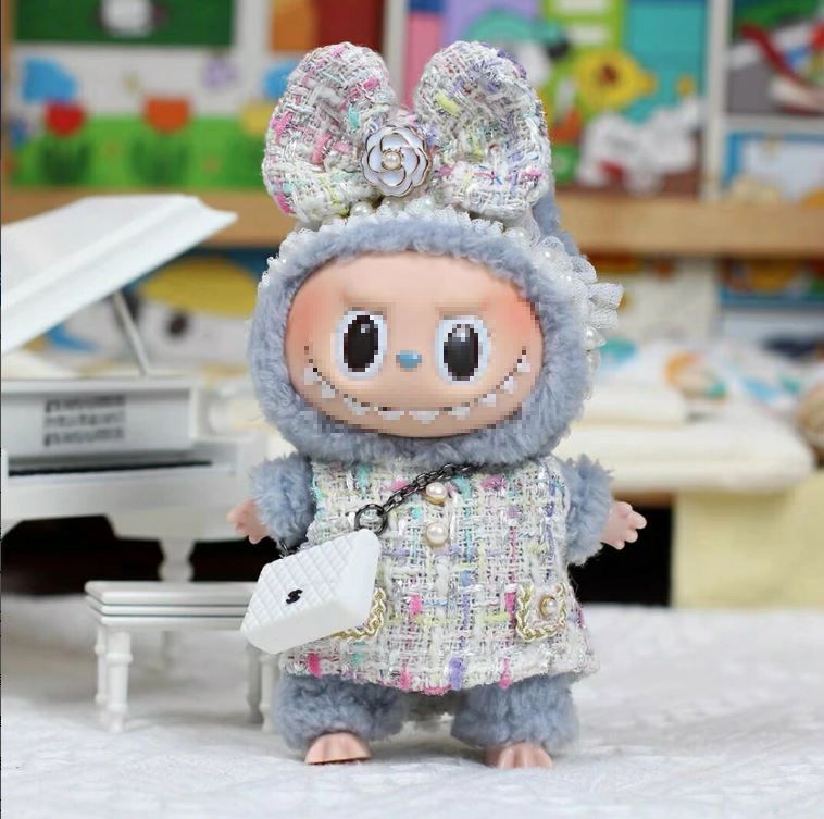 楽天市場】2点セット POPMART LABUBU ラブブ 17cm ぬいぐるみ用 着せ