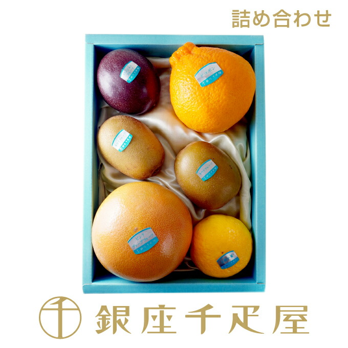 銀座千疋屋　果物詰合せ<BR>［送料無料］［ポイント2倍］<BR><BR>～ 御中元 お中元 父の日 詰め合わせ ギフト 贈り物 フルーツ スイーツ プレゼント お菓子 内祝い 誕生日 お祝い 御礼 快気内祝 お見舞い 送料無料 千疋屋 ～