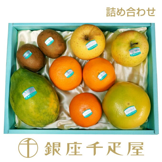 銀座千疋屋 【感謝の気持ち】季節の果物詰合せ<BR>［送料無料］［ポイント2倍］<BR><BR>～ 御中元 お中元 父の日 詰め合わせ ギフト 贈り物 フルーツ スイーツ プレゼント お菓子 内祝い 誕生日 お祝い 御礼 快気内祝 お見舞い 送料無料 千疋屋 ～