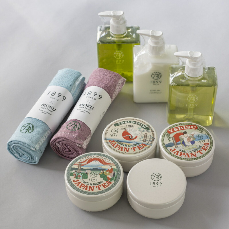 絶対一番安い 楽天市場 送料無料 ギフト 19いろどりギフト トリプルc シャンプー コンディショナー 日本茶 Mokuタオル セット お茶 通販の19オンラインショップ 即納 最大半額 Rto Cl