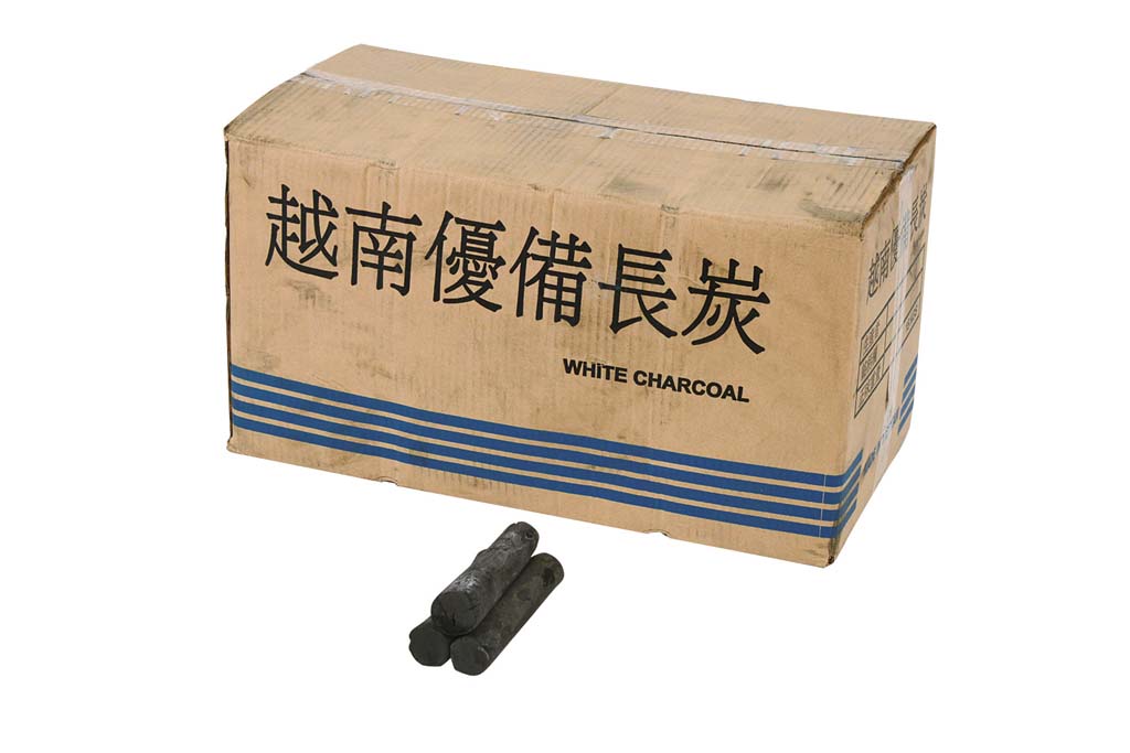 ユーカリ備長炭 切上丸 15kg入 業務用 0032600