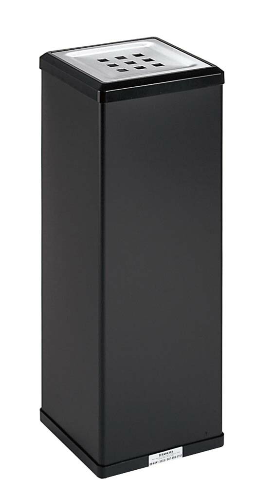スモーキングスタンド 消煙タイプ 黒 SS2550006 業務用 2872520