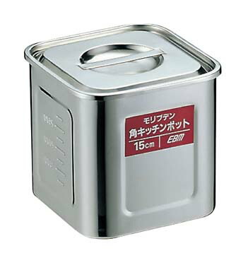 EBM モリブデン 角型キッチンポット 目盛付 15cm 業務用 3021000 5,418円