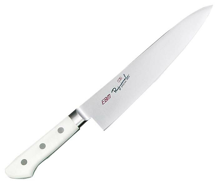 EBM 抗菌 スペシャル・イノックス 牛刀 27cm ホワイト 業務用 3165410