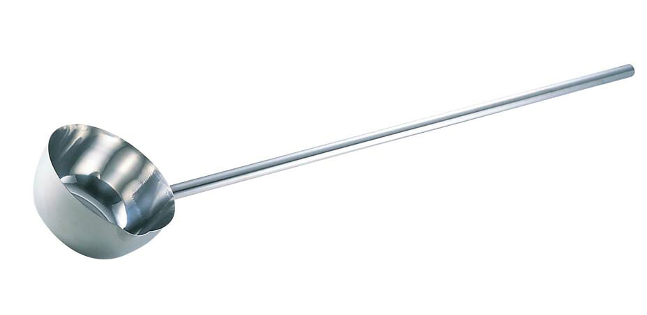 18-8 長柄付口付 ひしゃく φ24cm&times;柄75cm 業務用 4218600｜1956レストラン・サプライ 8,354円
