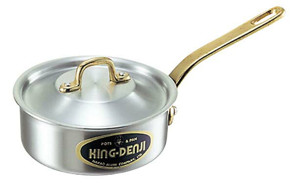 EBM キングデンジ テーパー付 ソテーパン 24cm 中尾アルミ製作所 キングデンジ テーパー付ソテーパン 24cm(3.1L)