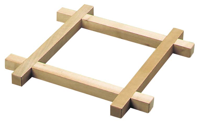 木製 だしこし用 井ゲタ 450×450 業務用 5720900