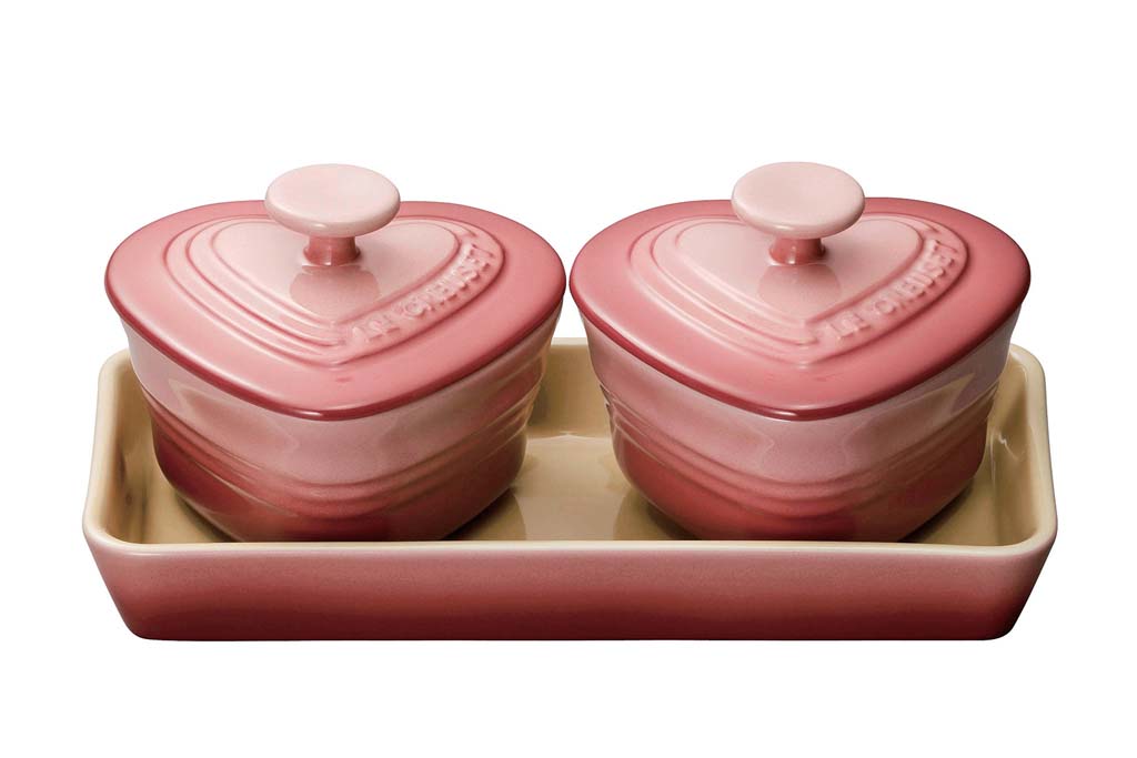 ル・クルーゼ　ミニチュアオーナメント2点セット　ネイビー　コットン Le Creuset ル・クルーゼ オーナメント ミニチュア
