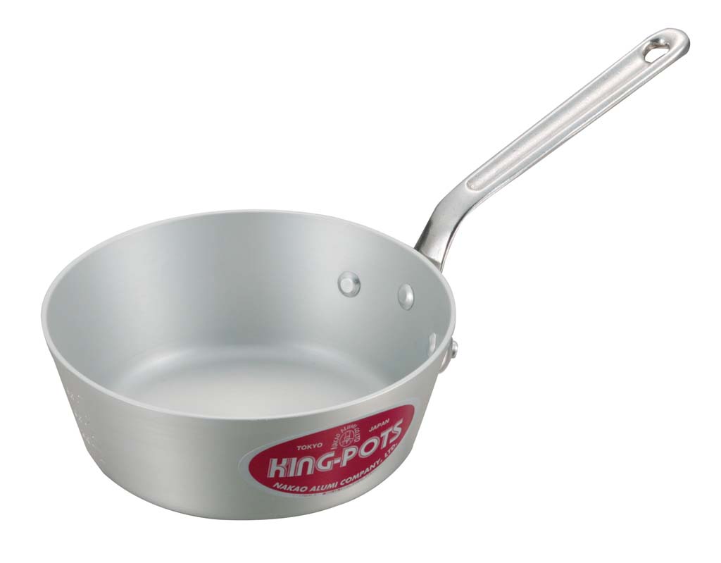 キングアルマイト テーパー鍋(目盛付)27cm 業務用 7263500