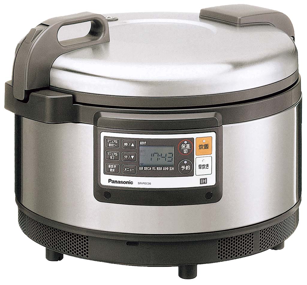 楽天市場】パナソニック 業務用IHジャー炊飯器2升炊き SR-PGC36