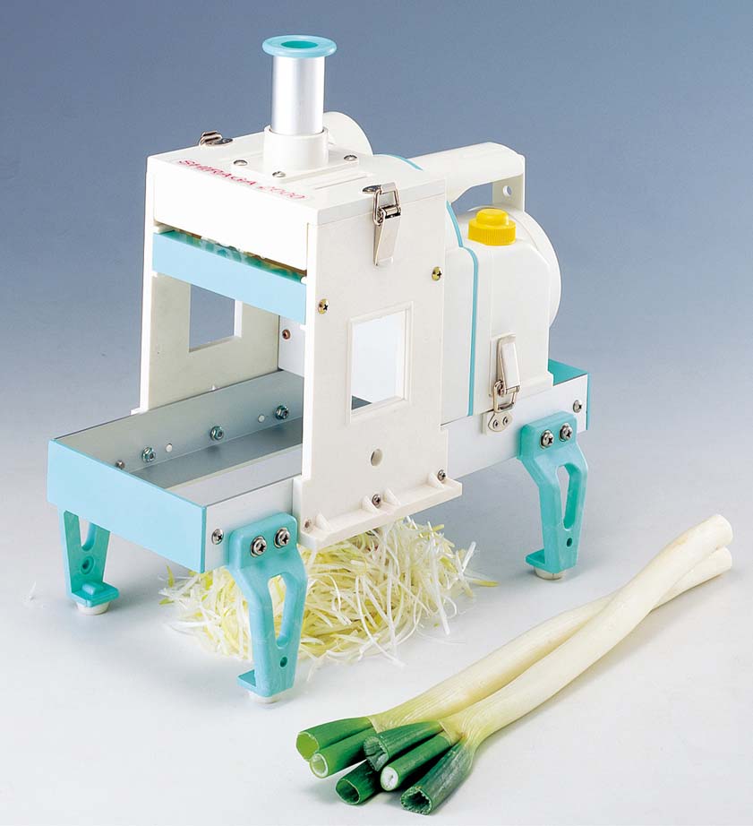 【新品】業務用電動ネギカッター（白ネギ専用） 電動ネギ平ジュニア ネギ平ジュニア | 千葉工業所