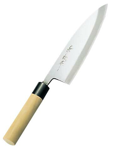 兼松作 日本鋼 出刃庖丁 15糎 お役目用 0569800