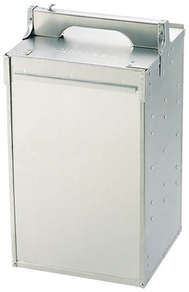 軽銀 出前箱 縦型 2段 2ヶ入 御役目用 0807200 キッチン用品・食器・調理器具-その他