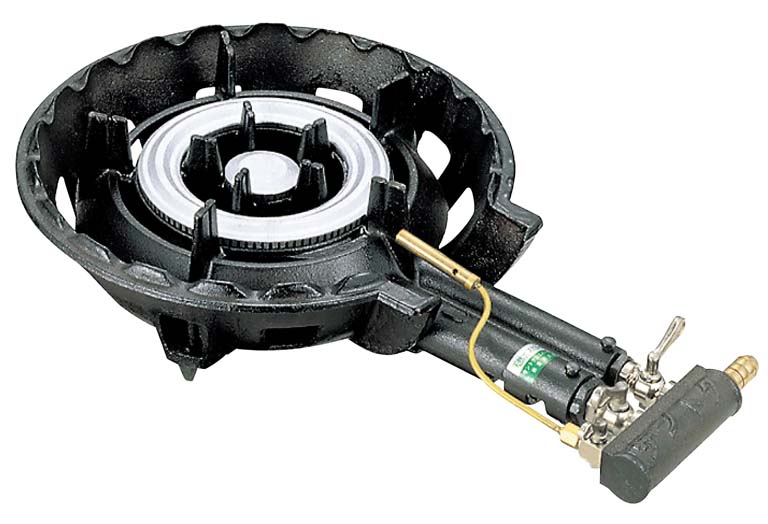 サントク ガスコンロ SG型 SG-2 パイロット付 LP 業務用 0831210