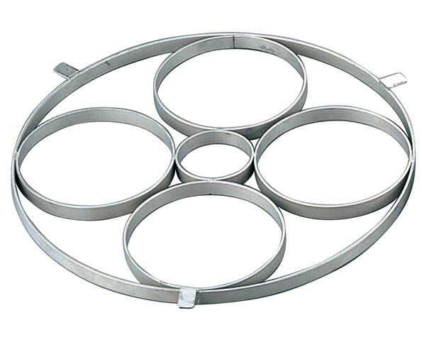 EBM 18-8 ゆで麺鍋用輪っか A手あい φ145×4穴 御役目用 0867200